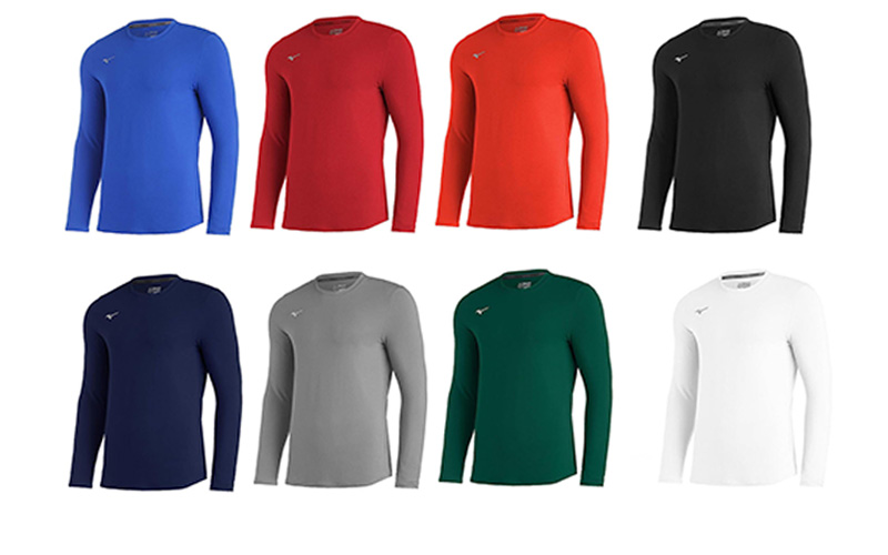 Mizuno Long Sleeve Jersey for Liberos in Volleyball