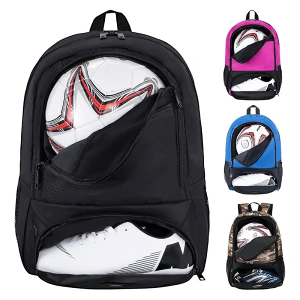 Himal Volleyball  Backpack for Soccer - Outdoor Sports Bag with Separate Cleat and Ball Holder