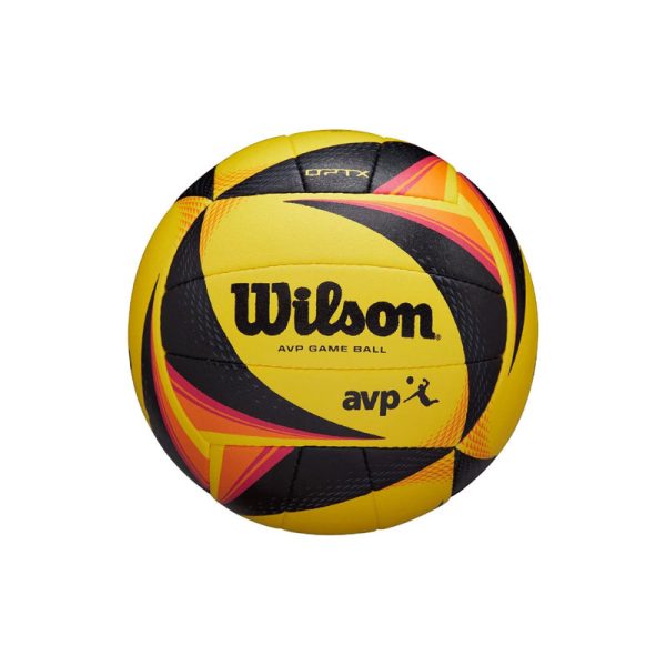 Wilson AVP Volleyball – Official Size in Yellow and Black for Optimal Play