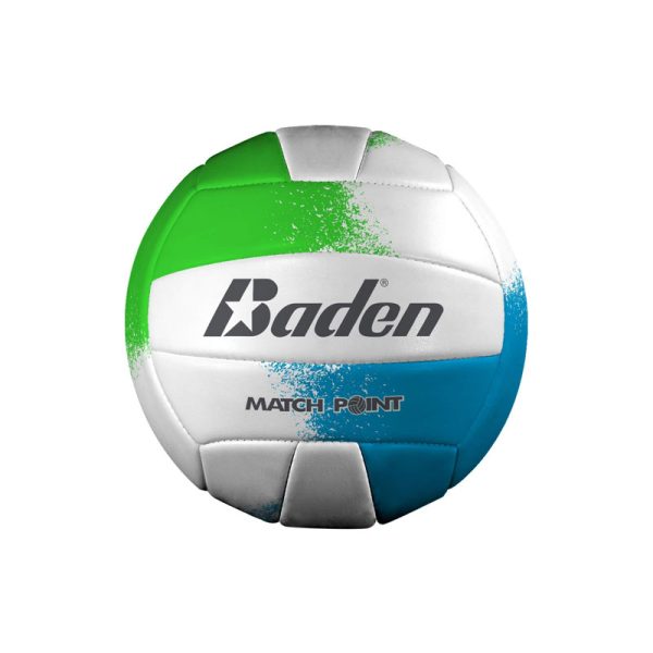 Baden MatchPoint Leather outdoor Volleyball - Official Size 5 - Image 4